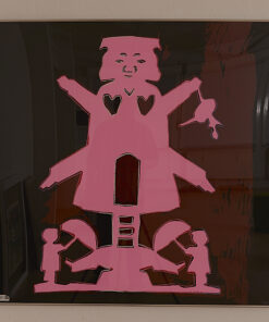 SIGNED SILK SCREEN – Hans Christian Andersen