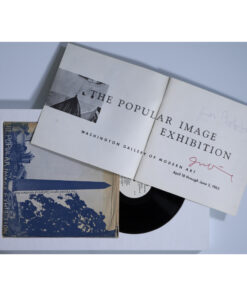 JIM DINE - SIGNED RECORD COVER  - The Popular Image Exhibition