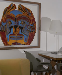 SILK SCREEN - NORTHWEST COAST MASK