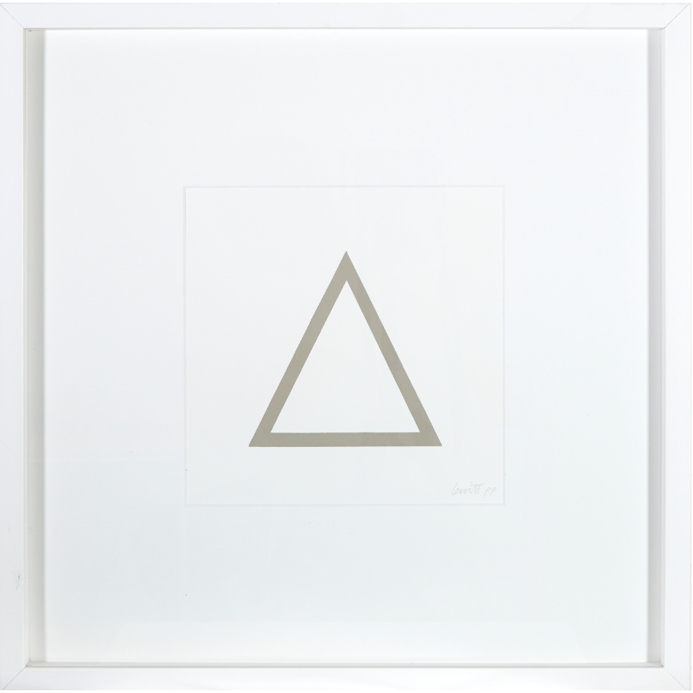 Silkscreen - from `Five Geometric Figures in Five Colors`