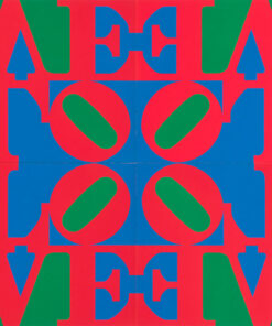 SILK SCREEN - LOVE WALL - signed