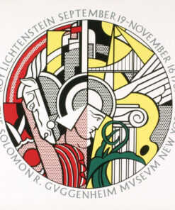 ROY LICHTENSTEIN - THE SOLOMON R. GUGGENHEIM MUSEUM POSTER