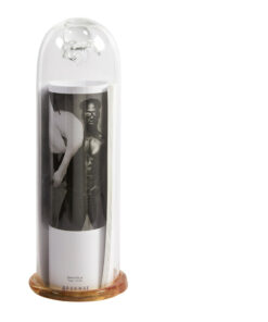 GLASS BELL JAR BOŘEK ŠIPEK WITH PHOTO ERWIN OLAF