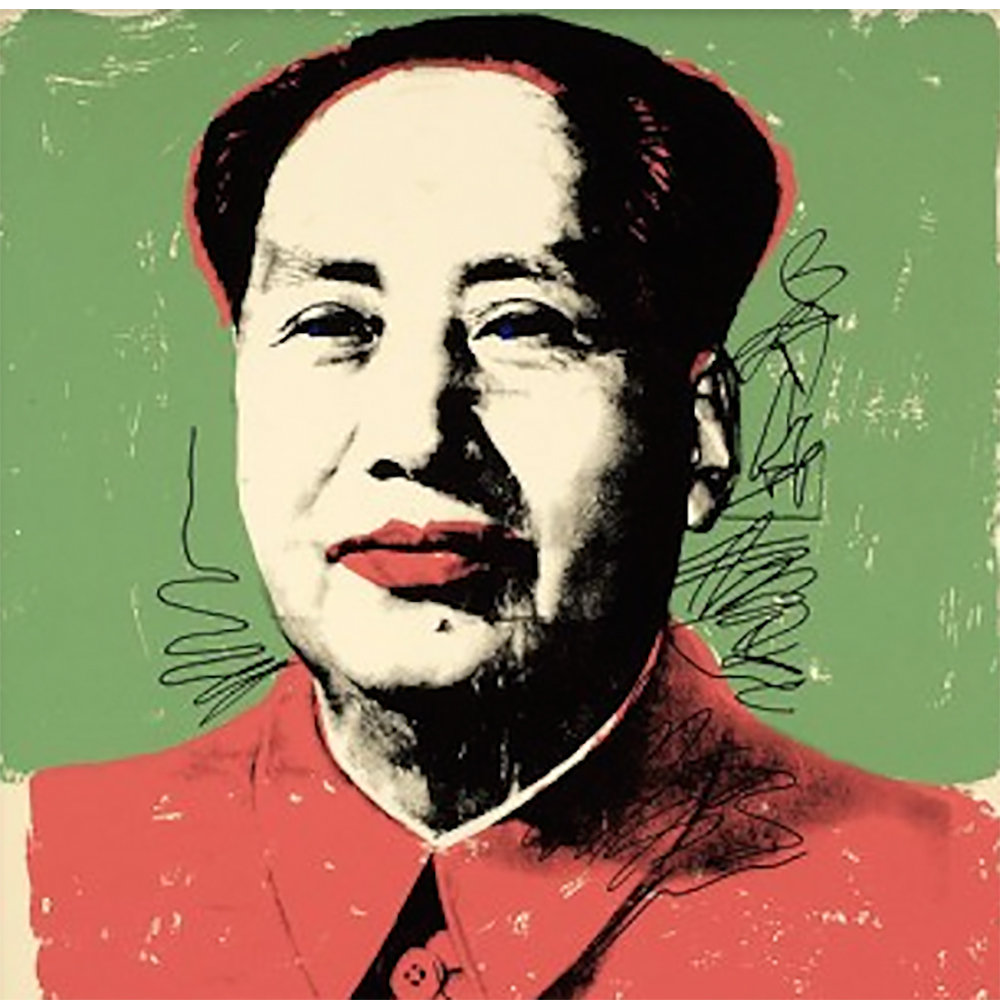 SILK SCREEN ANDY WARHOL - Mao
